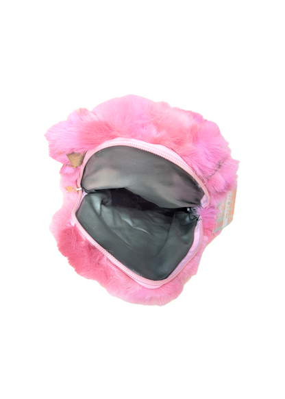 The Edit - Pink Teddy Bag