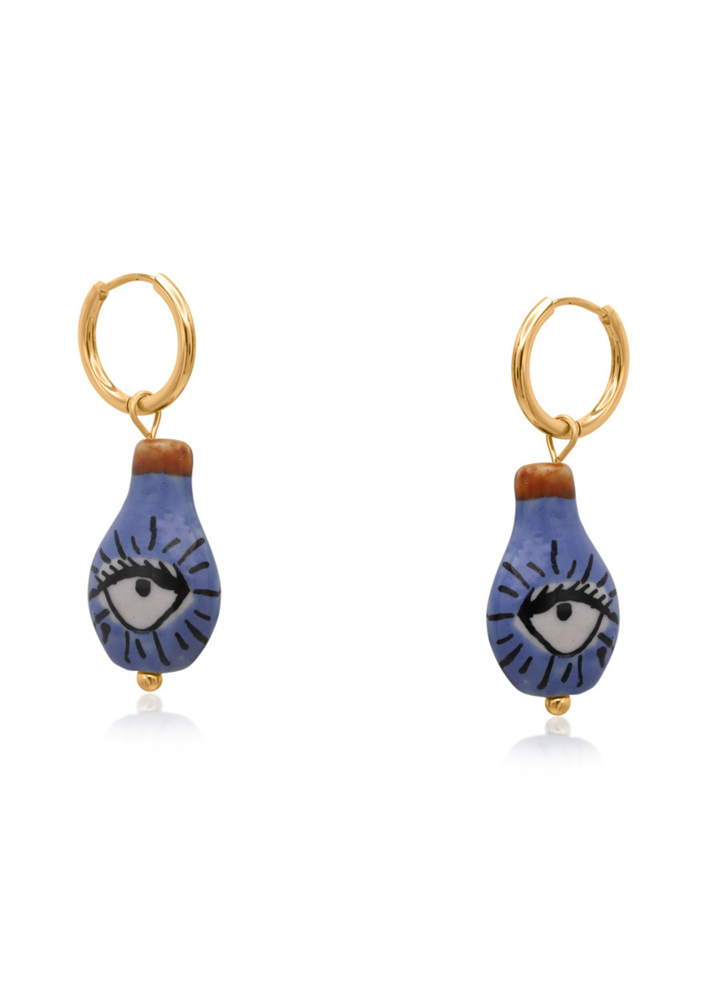 Big Metal London - Cowboy Tequila Charm Earrings