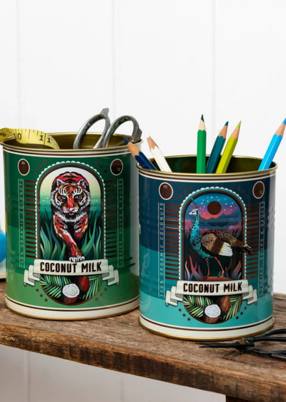 Rex London - Medium ‘Coconut Milk’ Storage Tins