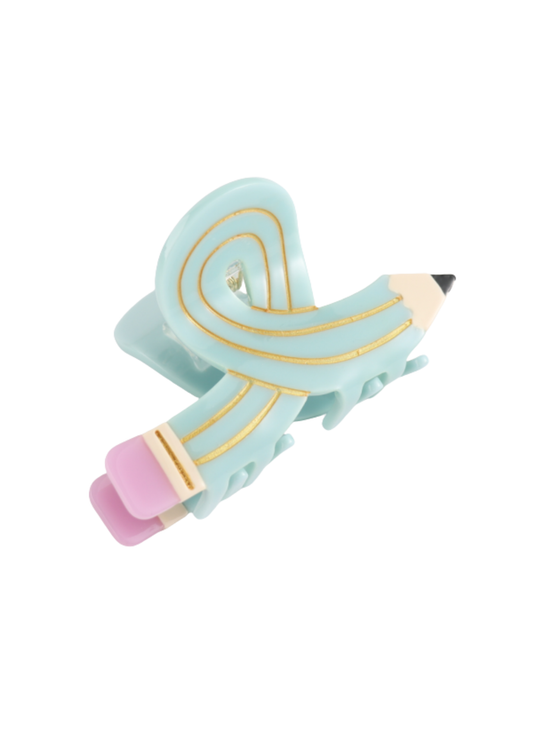 The Edit - Blue Pencil Hair Claw