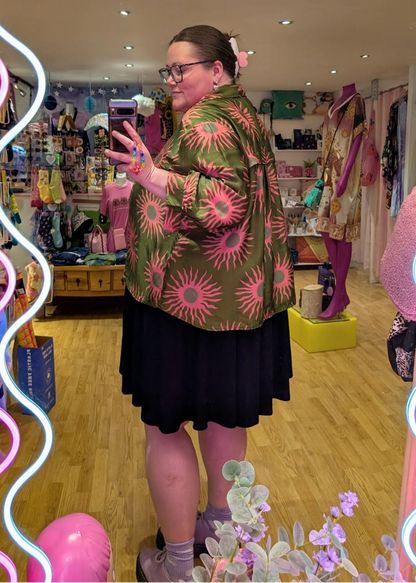 The Edit - Green and Pink Sun Shirt