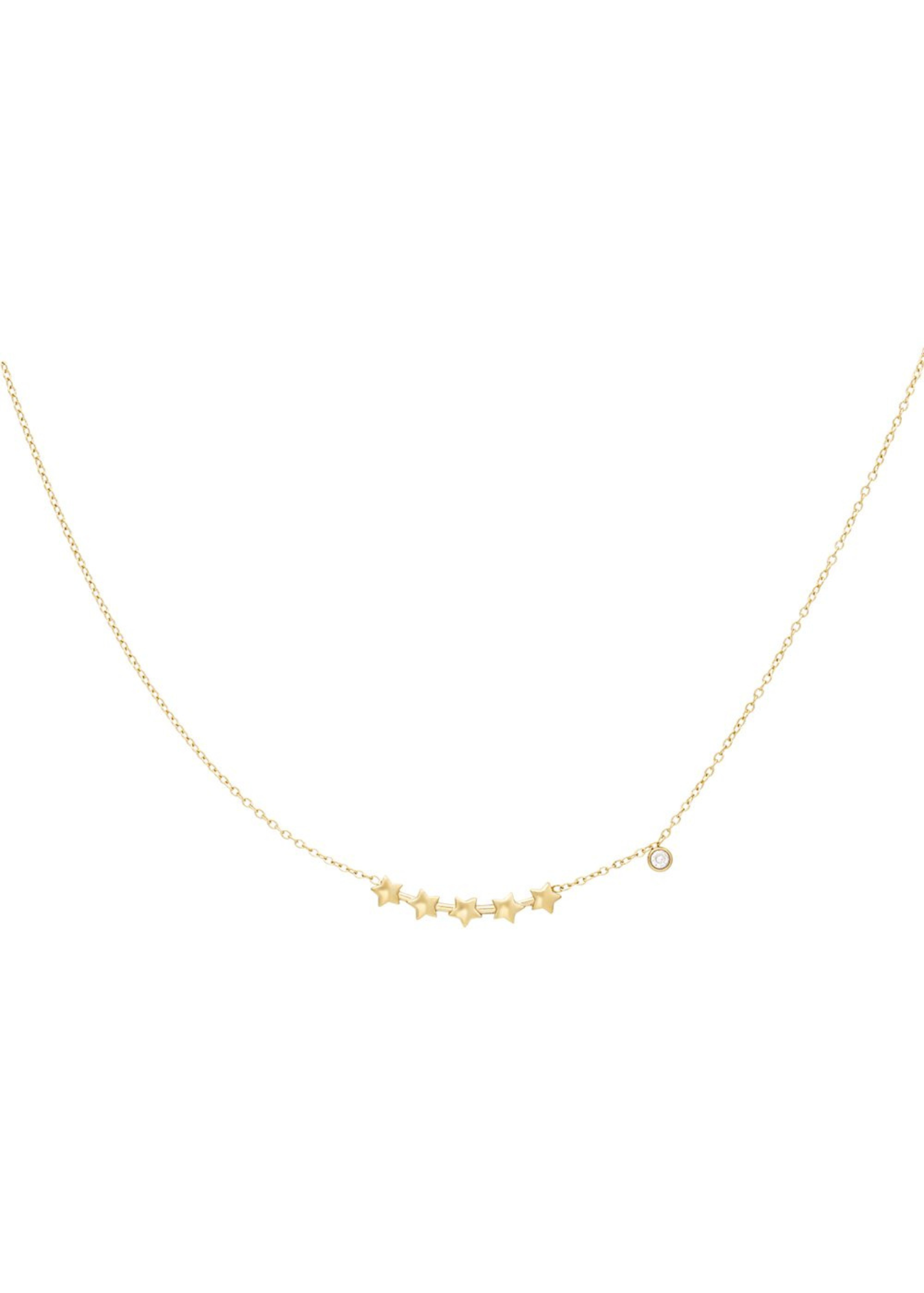 The Edit - Star Constellation Necklace in Gold