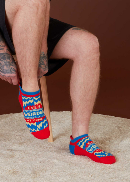 Blue Q - Even Weirder At Home Sneaker Socks