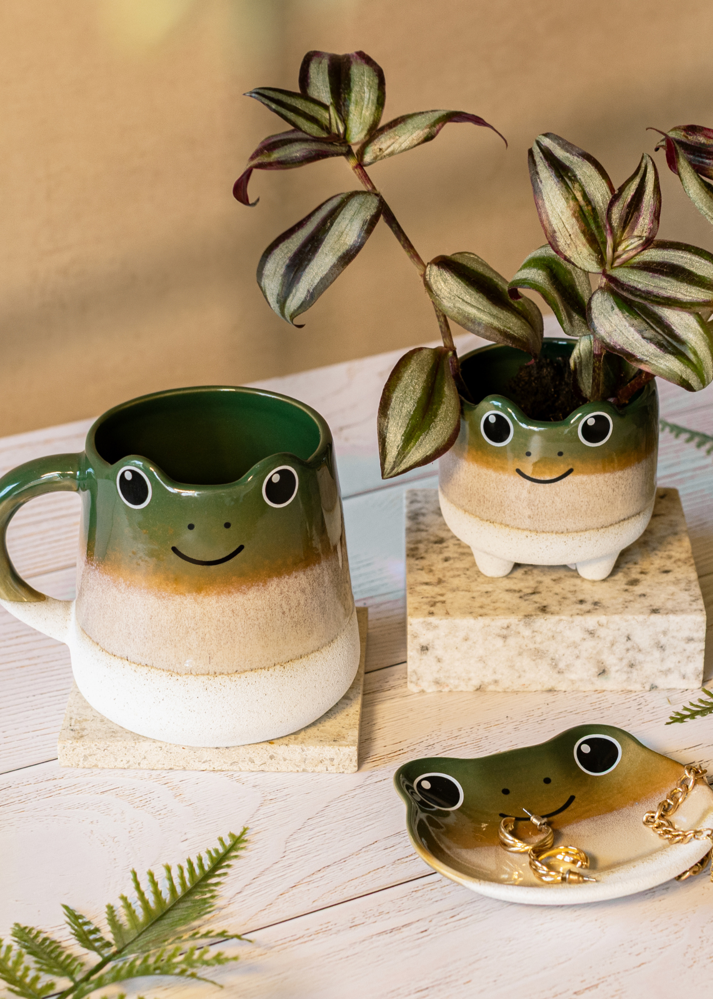 Sass & Belle - Mojave Frog Mug