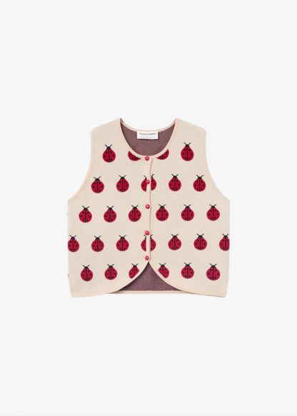 Compañia Fantastica - Ladybird Knitted Vest