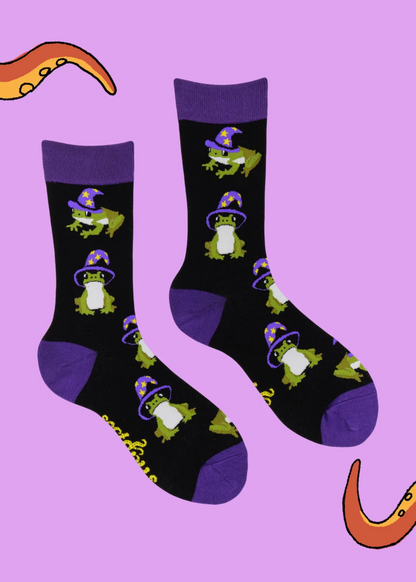 Socktopus - Wizard Frog Socks