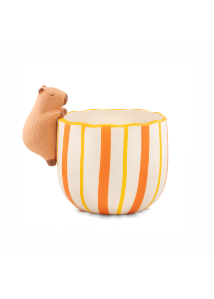 Sass & Belle - Peeking Capybara Planter