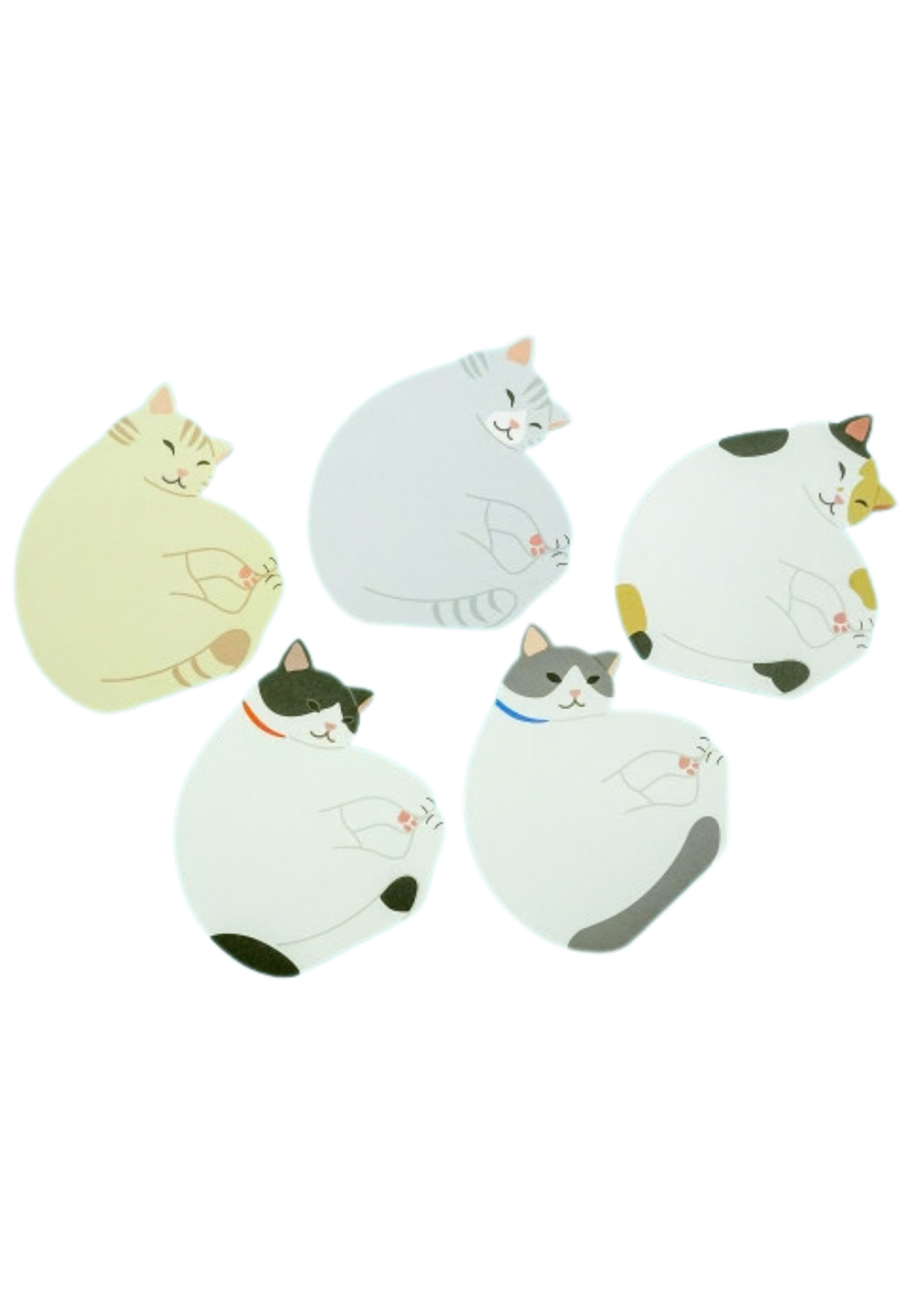 Greeting Life - Relaxing Cats Memo Pads