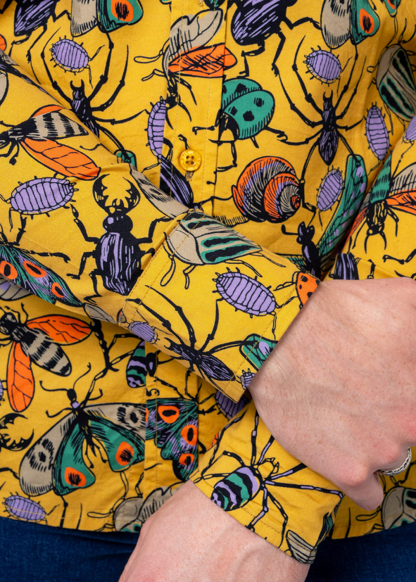 Run & Fly - Mustard Beasties Long Sleeve Shirt