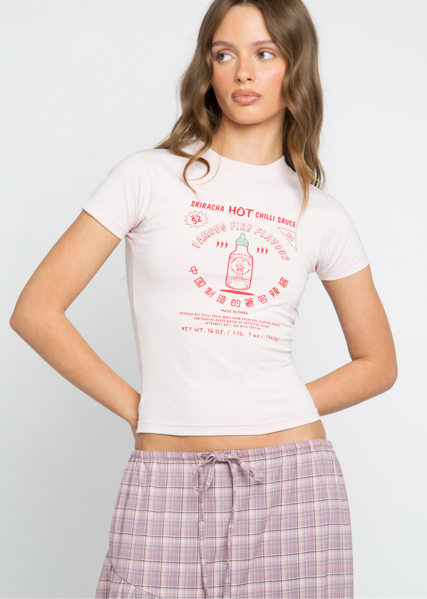 Daisy Street - Sriracha Hot Sauce Baby Tee