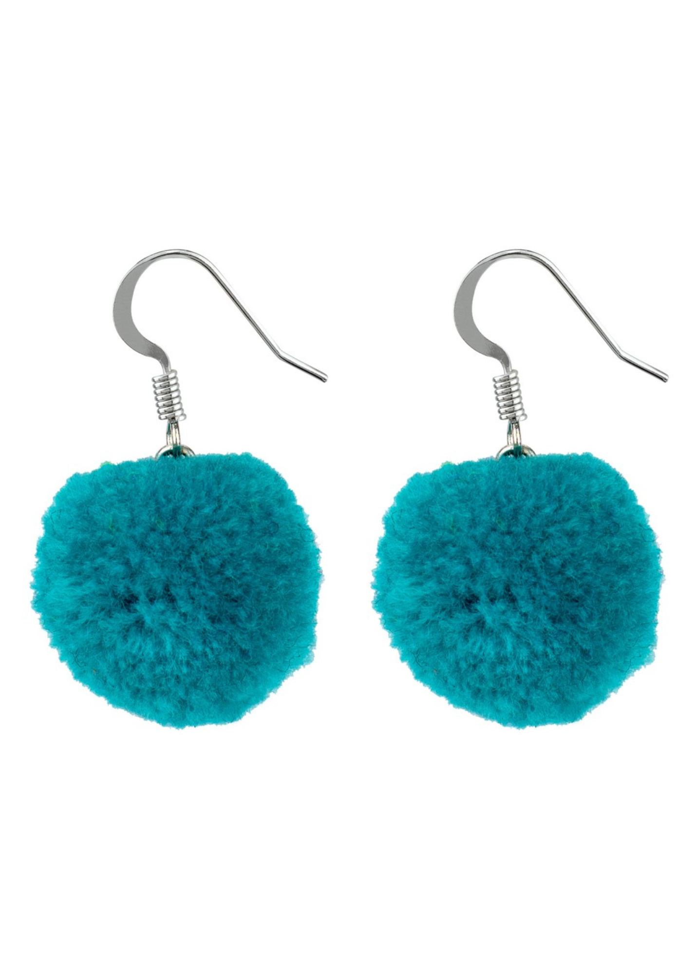 Joe Cool -  Colourful Pom Pom Earrings