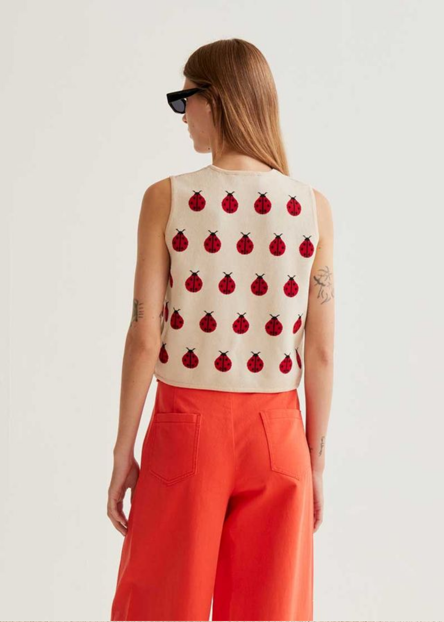 Compañia Fantastica - Ladybird Knitted Vest