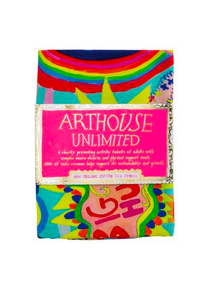 Arthouse Unlimited - Full of Joy Cotton Tea Towel