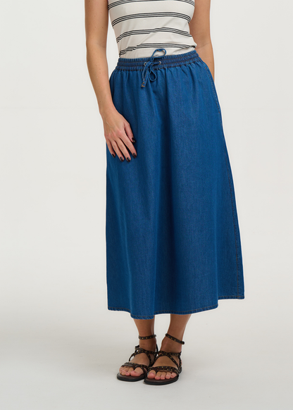 Sugarhill Brighton - Allegra Denim Midi Skirt