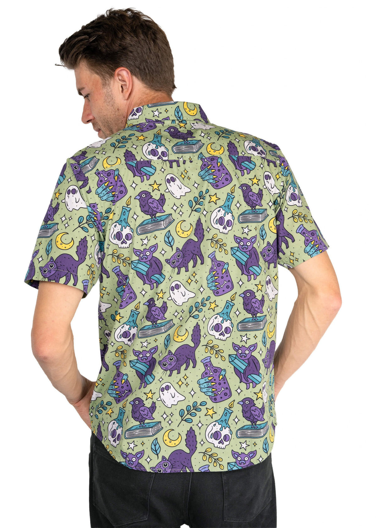 Run & Fly - Cool Mint Spooks Short Sleeve Shirt