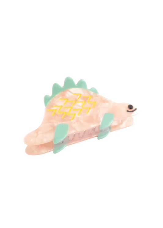 The Edit - Dino Hair Claw in Pink