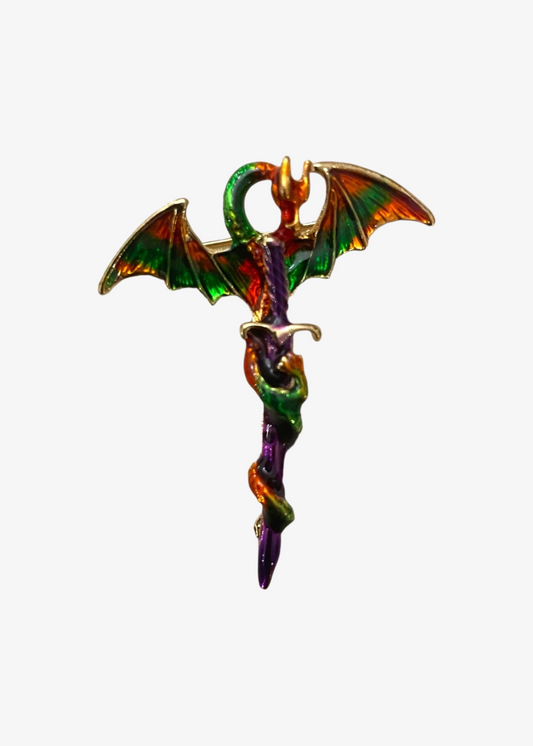 The Edit - Dragon Sword Brooch
