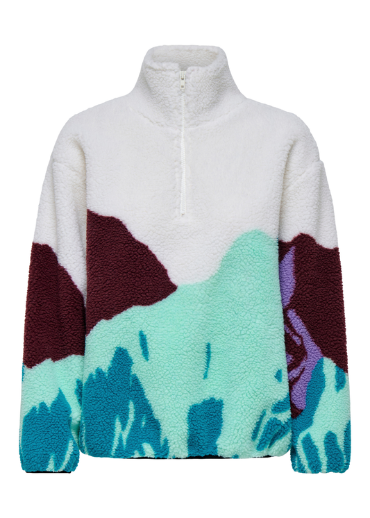 Only - Frozen Landscape Teddy Fleece