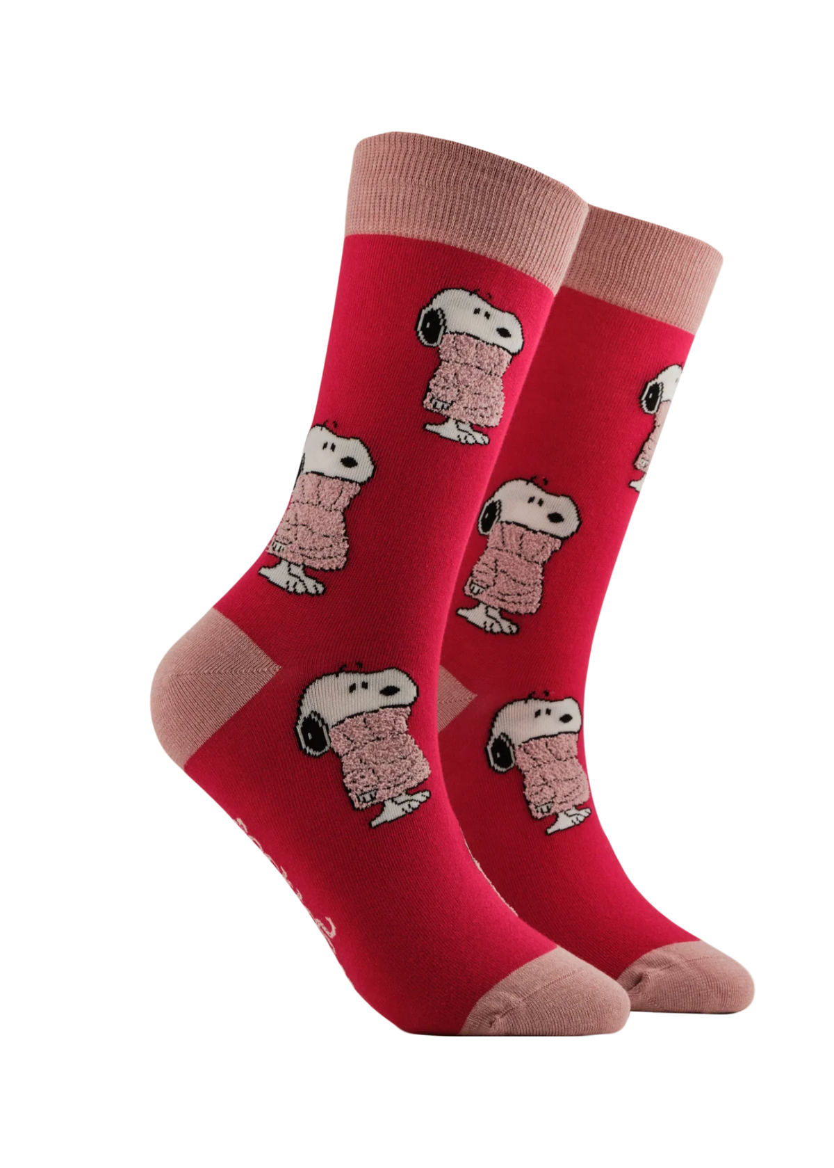 Socktopus - Cosy Pink Jumper Peanuts Socks