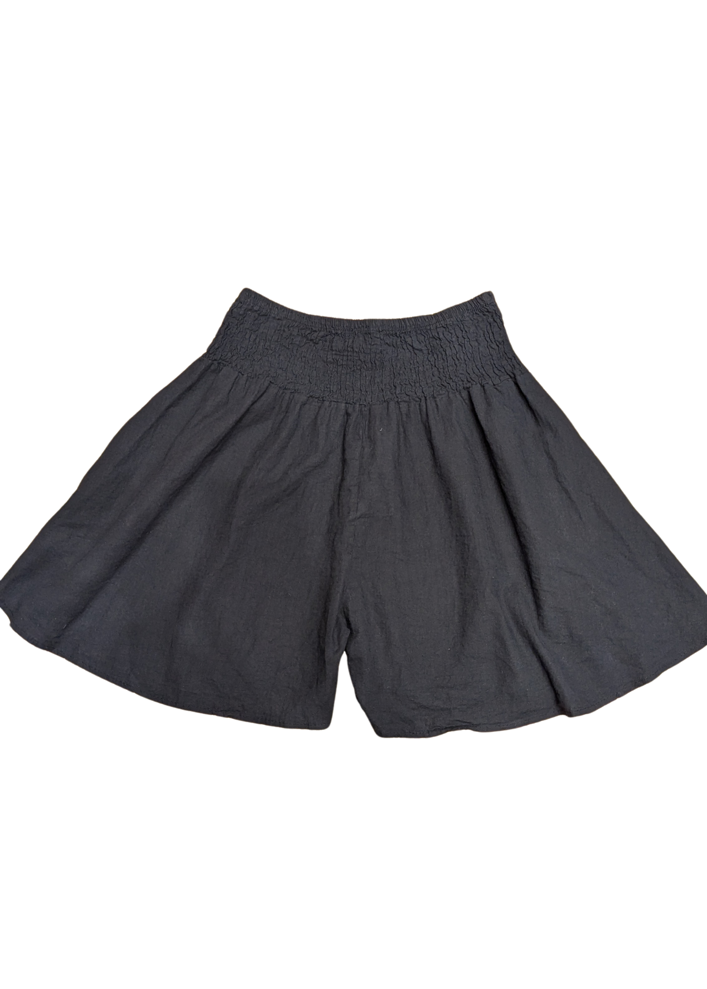 The Edit - Black Flared Shorts