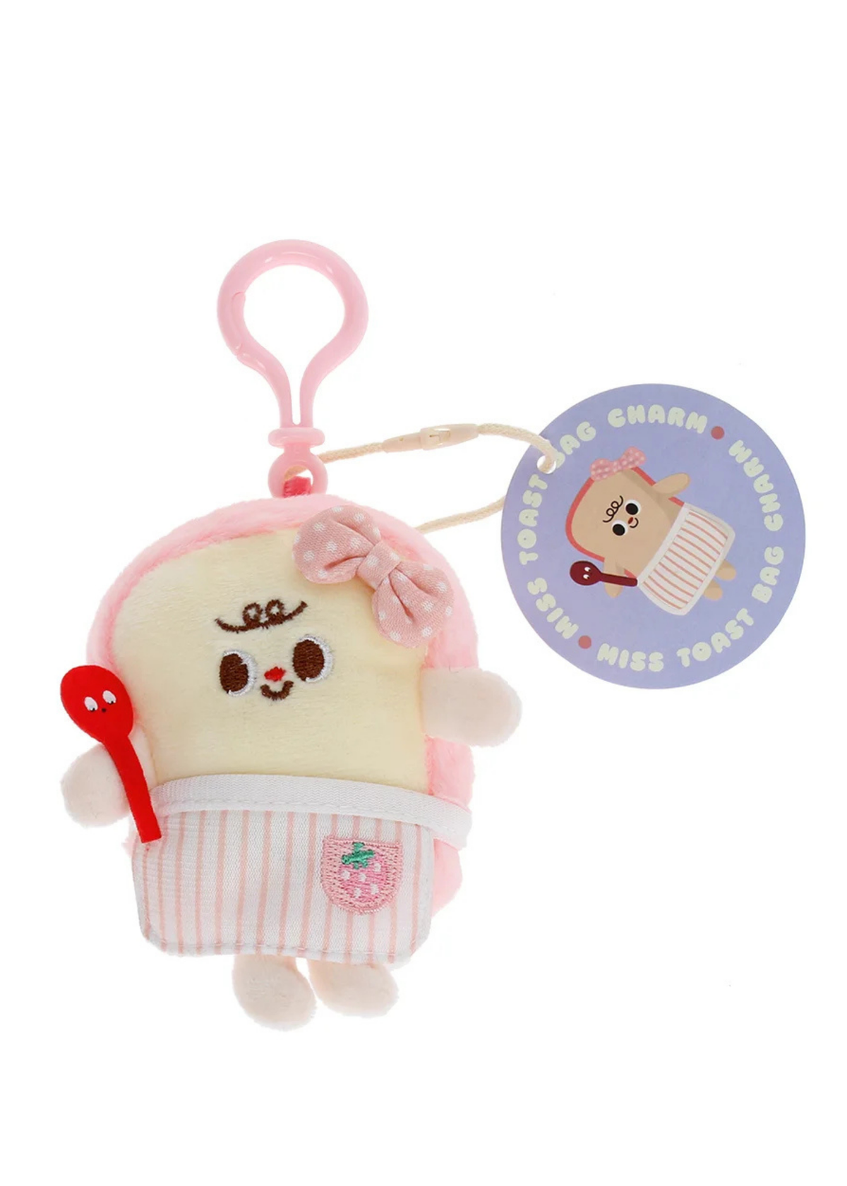 Rex London - Miss Toast Plush Bag Charm