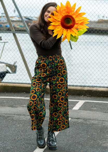 Rebel Romance - Sunflower Wide Leg Charity Trousers