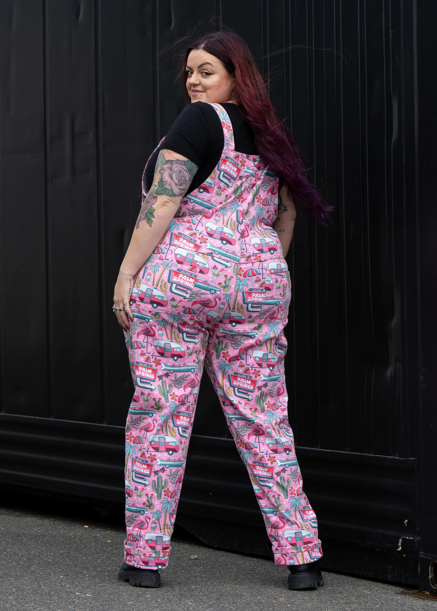 Run & Fly - Palm Springs Stretch Twill Dungarees