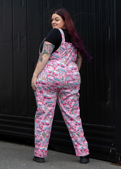 Run & Fly - Palm Springs Stretch Twill Dungarees