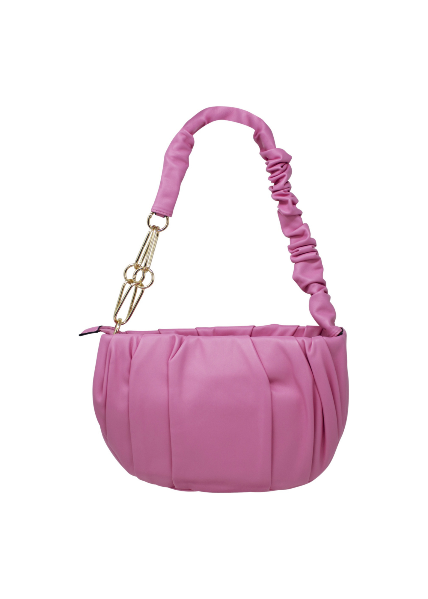 The Edit - Ruffle Crossbody Bag in Pink
