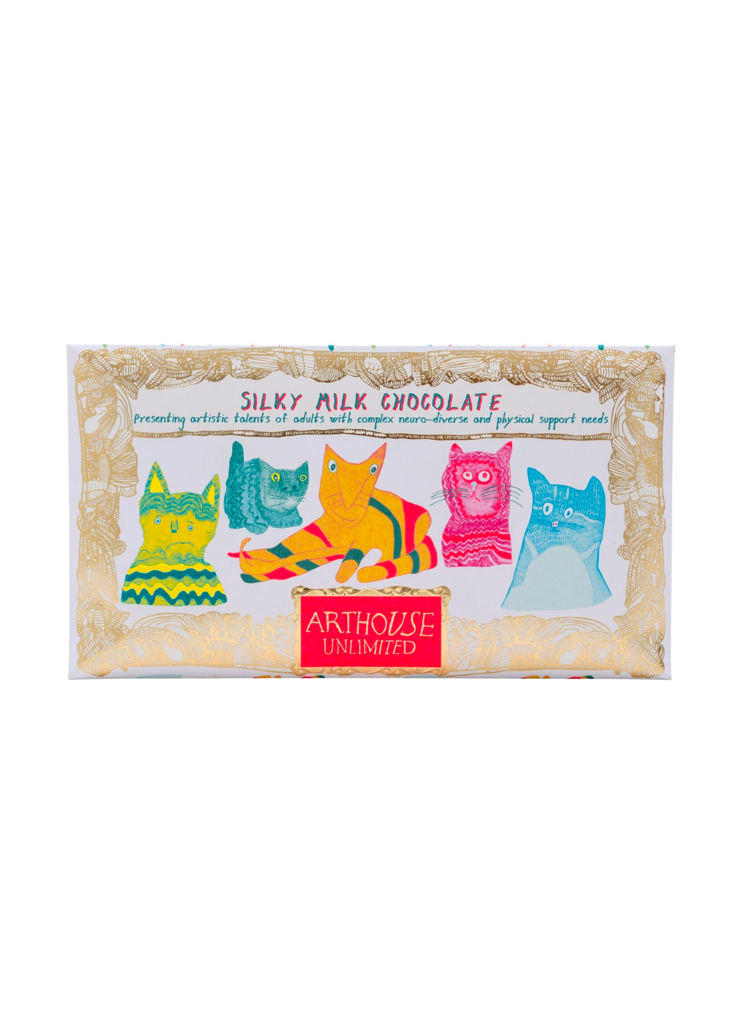 Arthouse Unlimited - Miaow for Now Silky Milk Chocolate