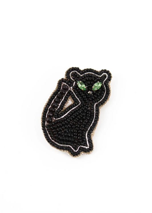My Doris - Black Cat Brooch
