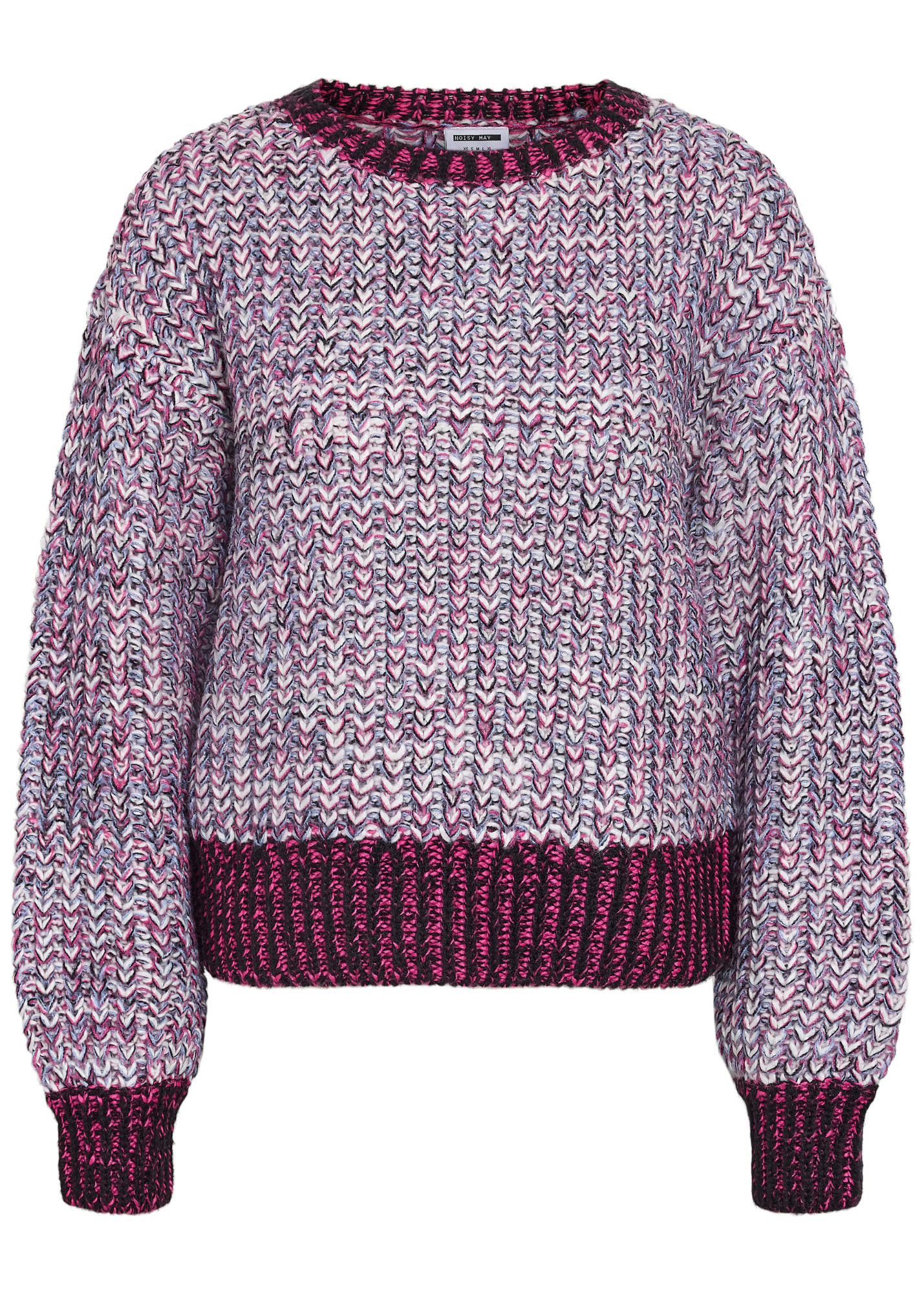 Noisy May - Maroon Chunky Knit Jumper