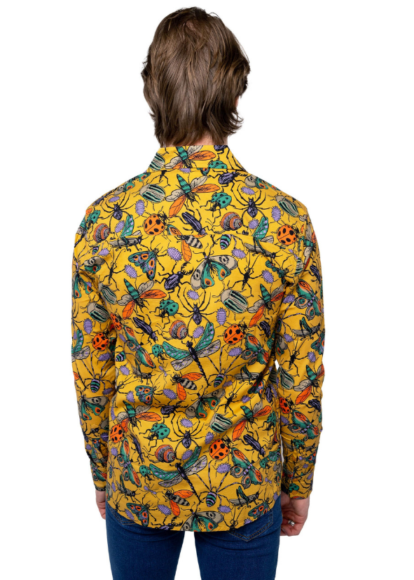 Run & Fly - Mustard Beasties Long Sleeve Shirt