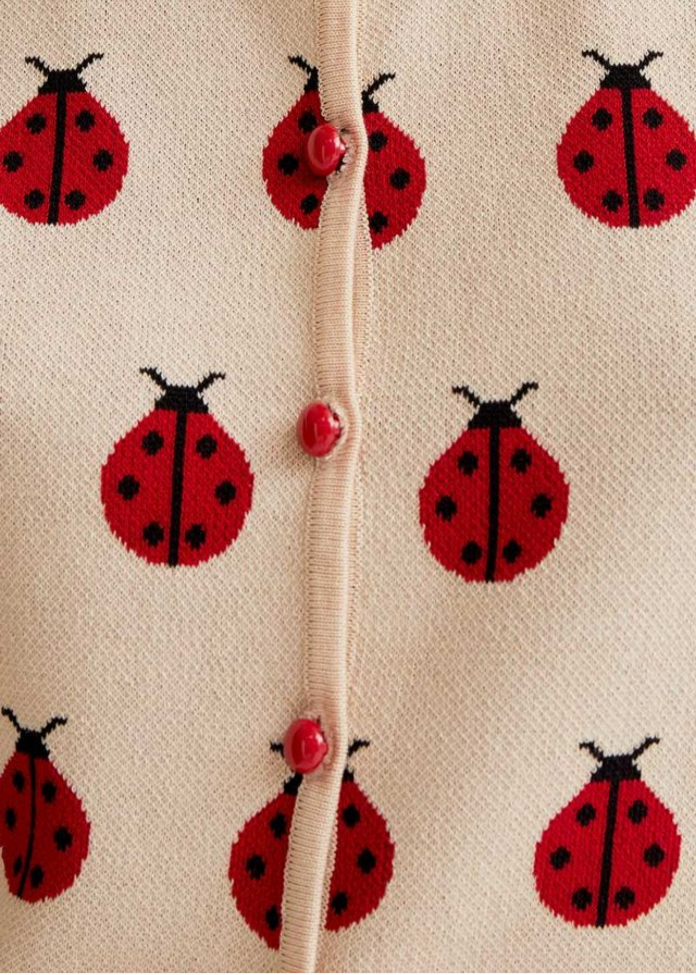 Compañia Fantastica - Ladybird Knitted Vest