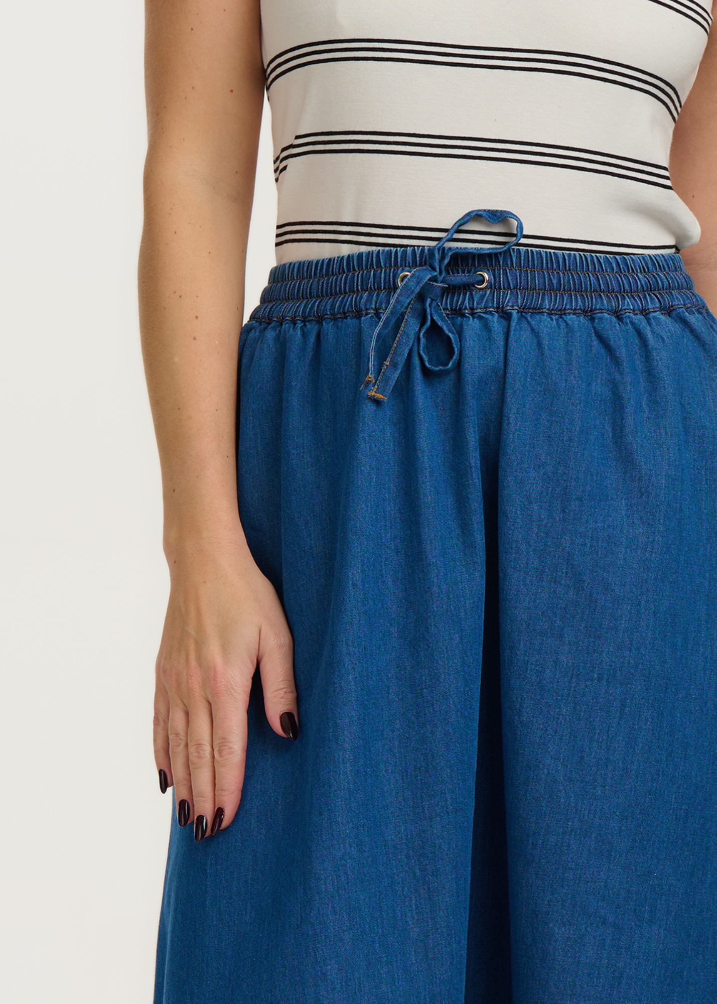 Sugarhill Brighton - Allegra Denim Midi Skirt