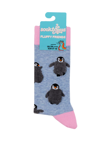 Socktopus - Fluffy Penguin Socks