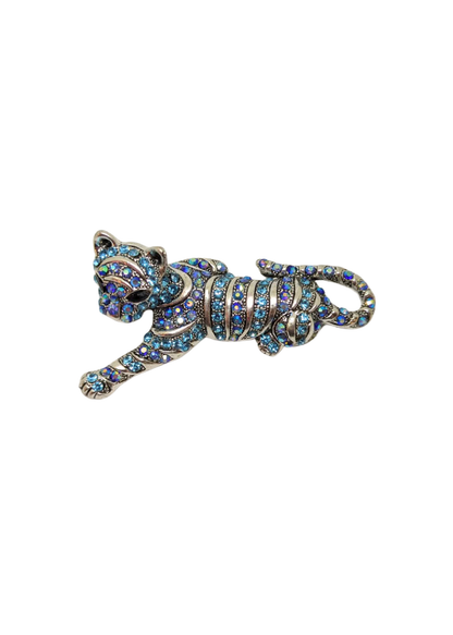 The Edit - XL Turquoise Cat Brooch