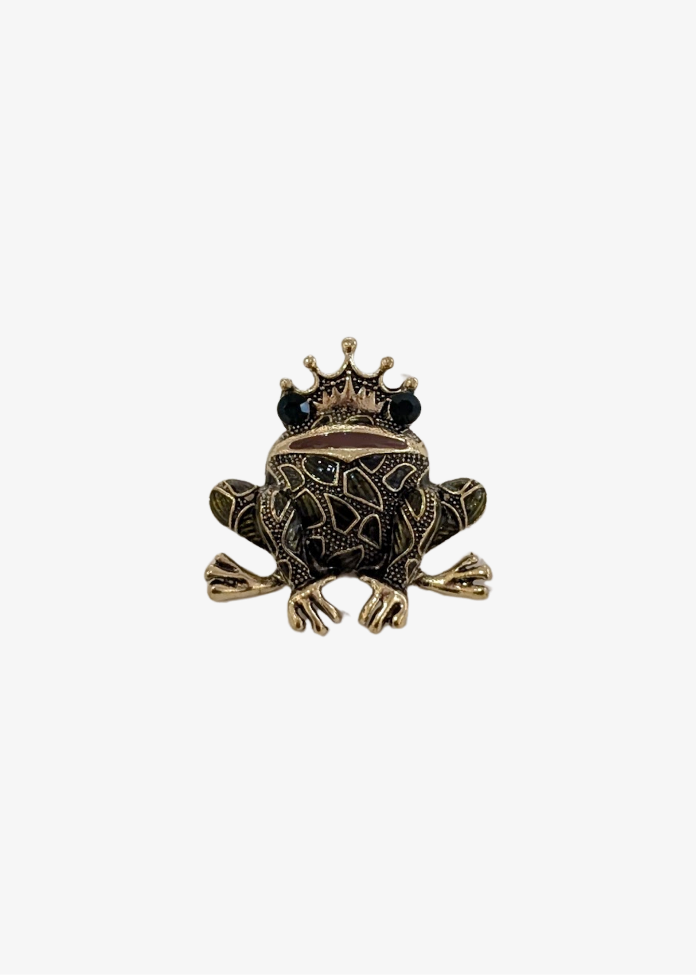 The Edit - Frog Prince Brooch