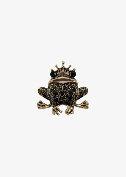 The Edit - Frog Prince Brooch