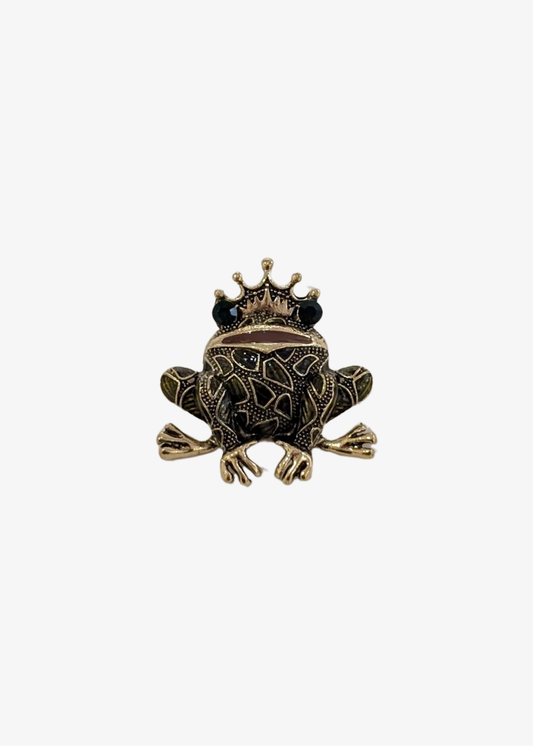 The Edit - Frog Prince Brooch