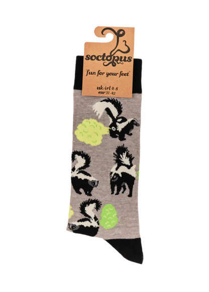 Socktopus - Stinky Skunk Socks