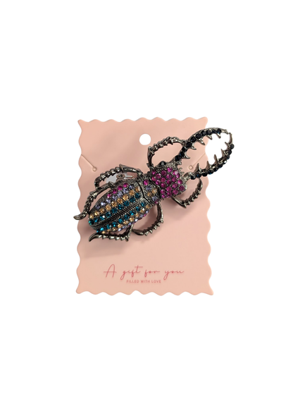 The Edit - XL Bejewelled Stag Beetle