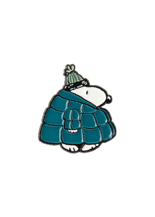 Magpie - Peanuts Puffa Coat Enamel Pin