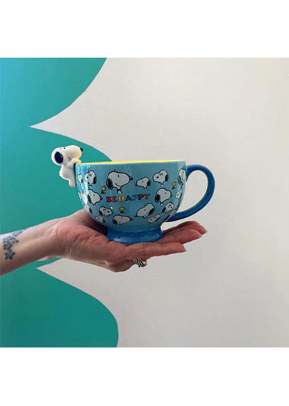 House of Disaster - Peanuts 'Be Happy' Mug