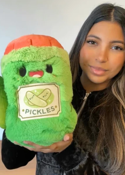 Squishable - Pickle Jar Plush