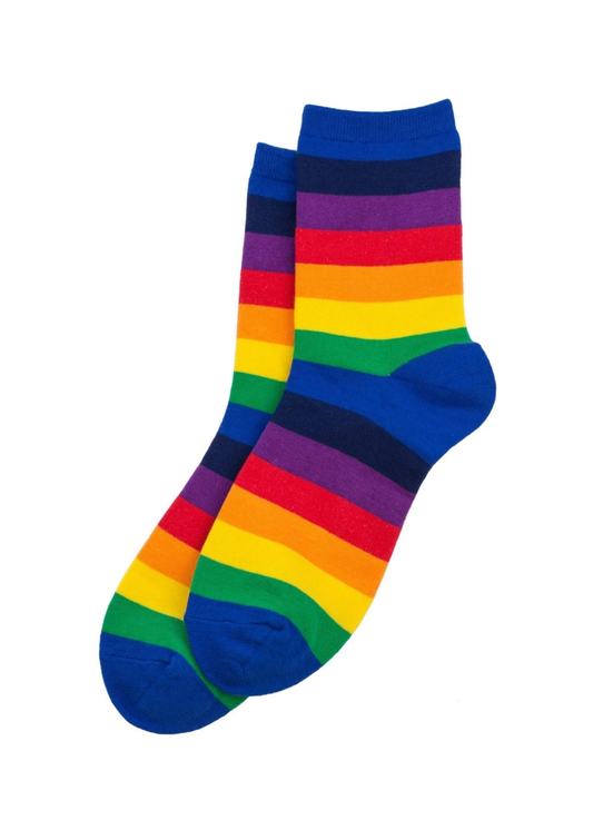 Joe Cool - Rainbow Striped Socks