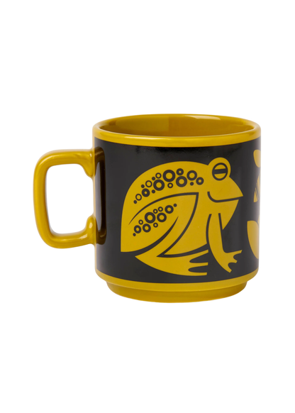 Magpie X Hornsea - Chartreuse Frog Mug