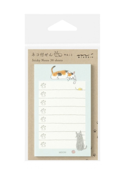 Midori - Cat Duo To-Do Sticky Notes