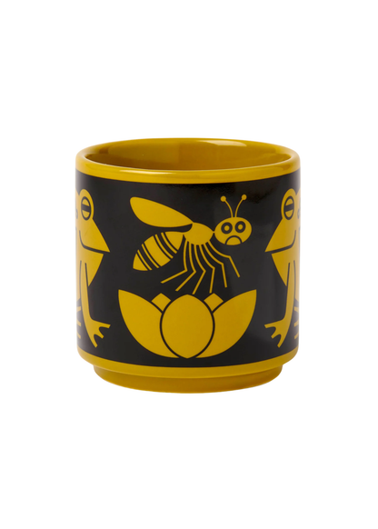 Magpie X Hornsea - Chartreuse Frog Mug