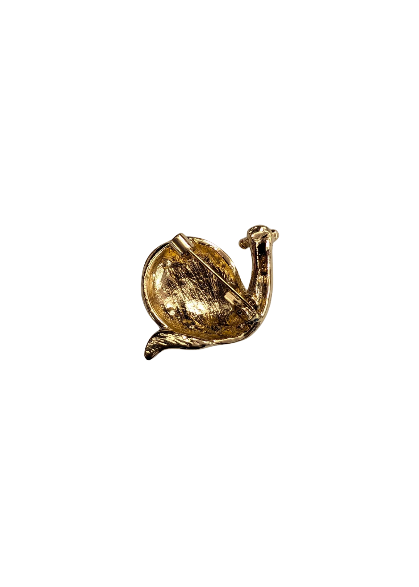 The Edit - Yellow Snail Brooch